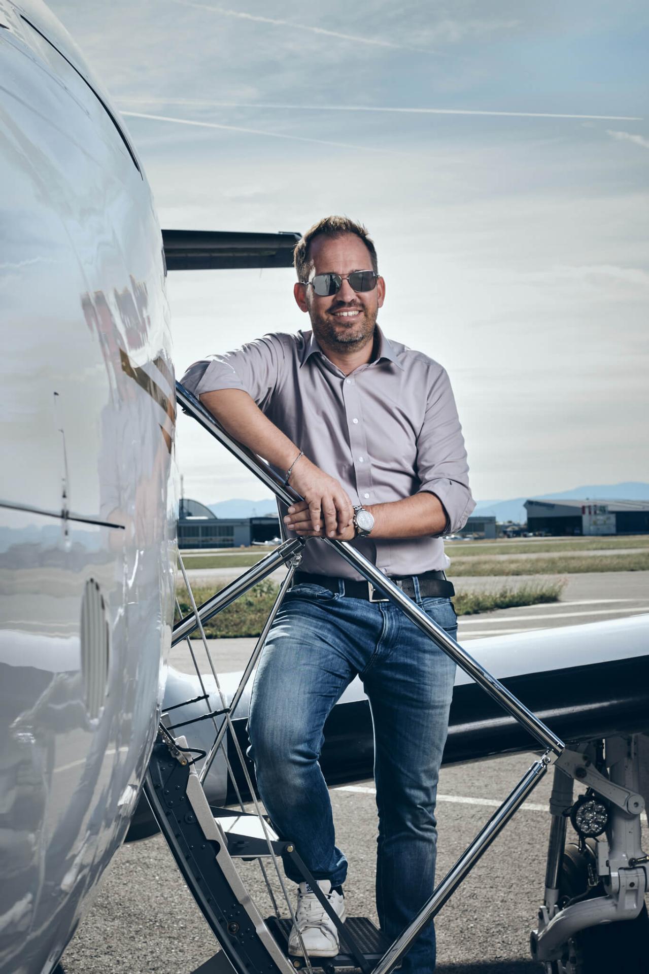 Thomas Wieser, founder of Vienna Jets